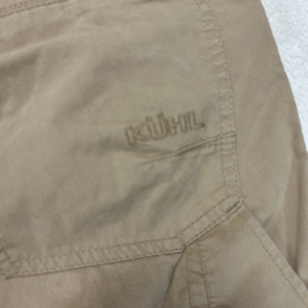 Kuhl Radikl Pants Mens 30x32 Tan Khaki Hiking Outdoor Hybrid Straight Flat Front - Picture 8 of 16